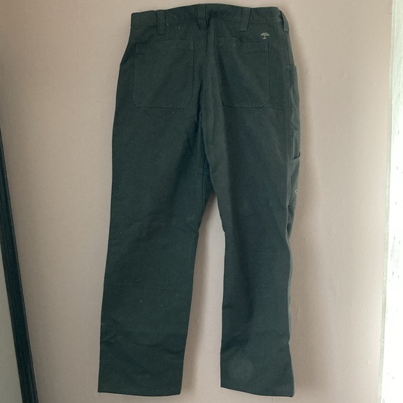 New Arborwear Original Tree Climbers Double Knee Pants Canvas 32 X 28 Moss Green - Picture 2 of 10